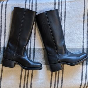 Frye Black Campus Boots